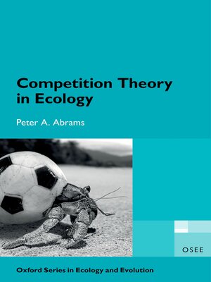 cover image of Competition Theory in Ecology